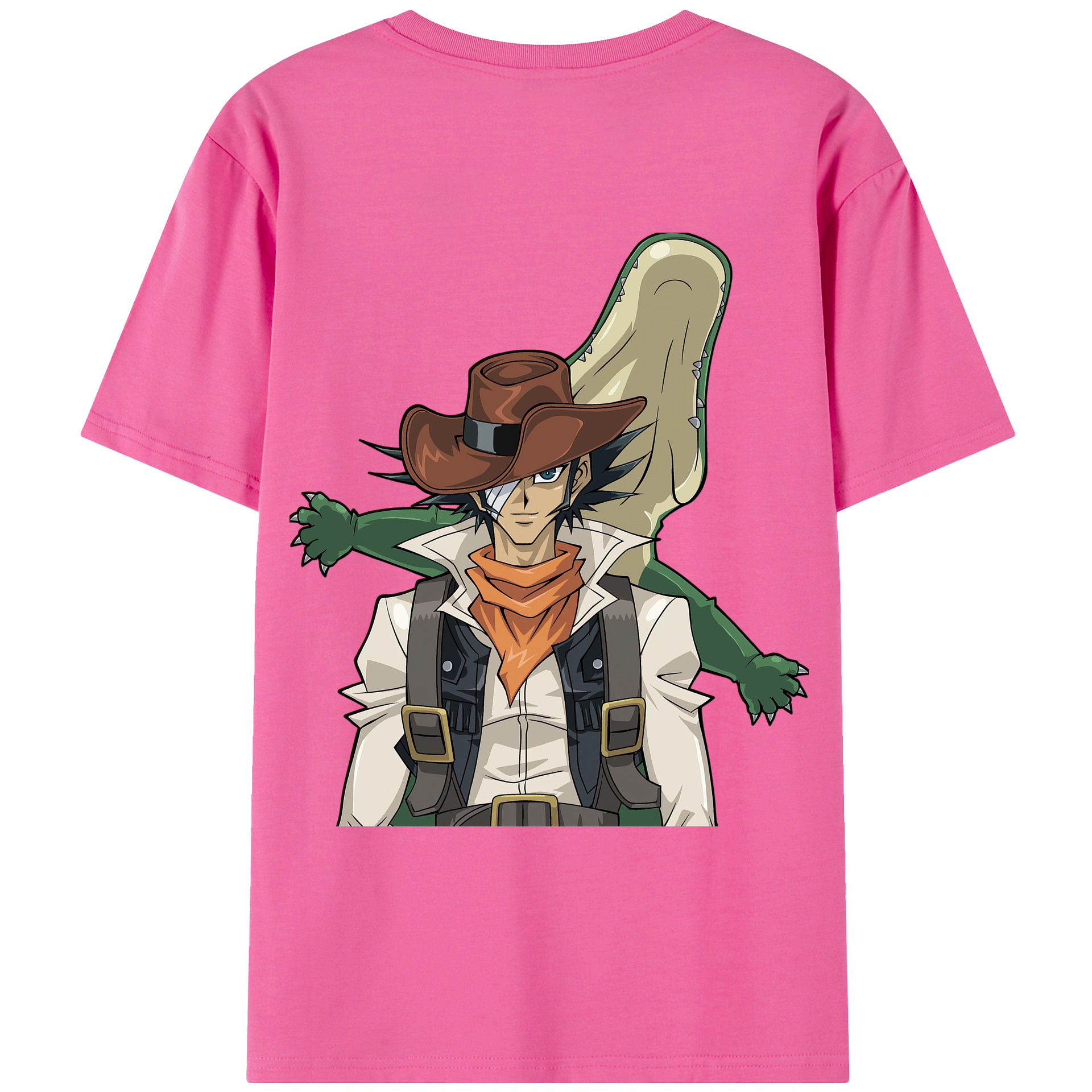 （画像用） 遊☆戯☆王 Yu-Gi-Oh! レディース半袖Tシャツ(バックプリント)